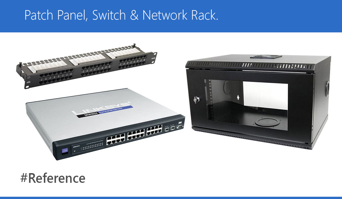 Fort Networks - Structured Cabling - Patch Panel, Switch & Rack
